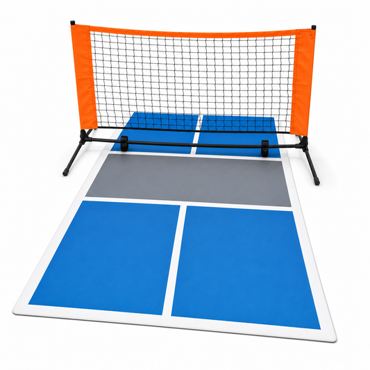 Courtnook™ Mini Pickleball Court - Indoor Court Mat & Net Set